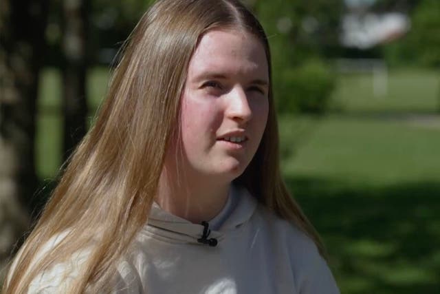 <p>Cerys Vaughan speaks to BBC Sport about being sanctioned by the Football Association – she is demanding an apology after the original ruling was quashed</p>