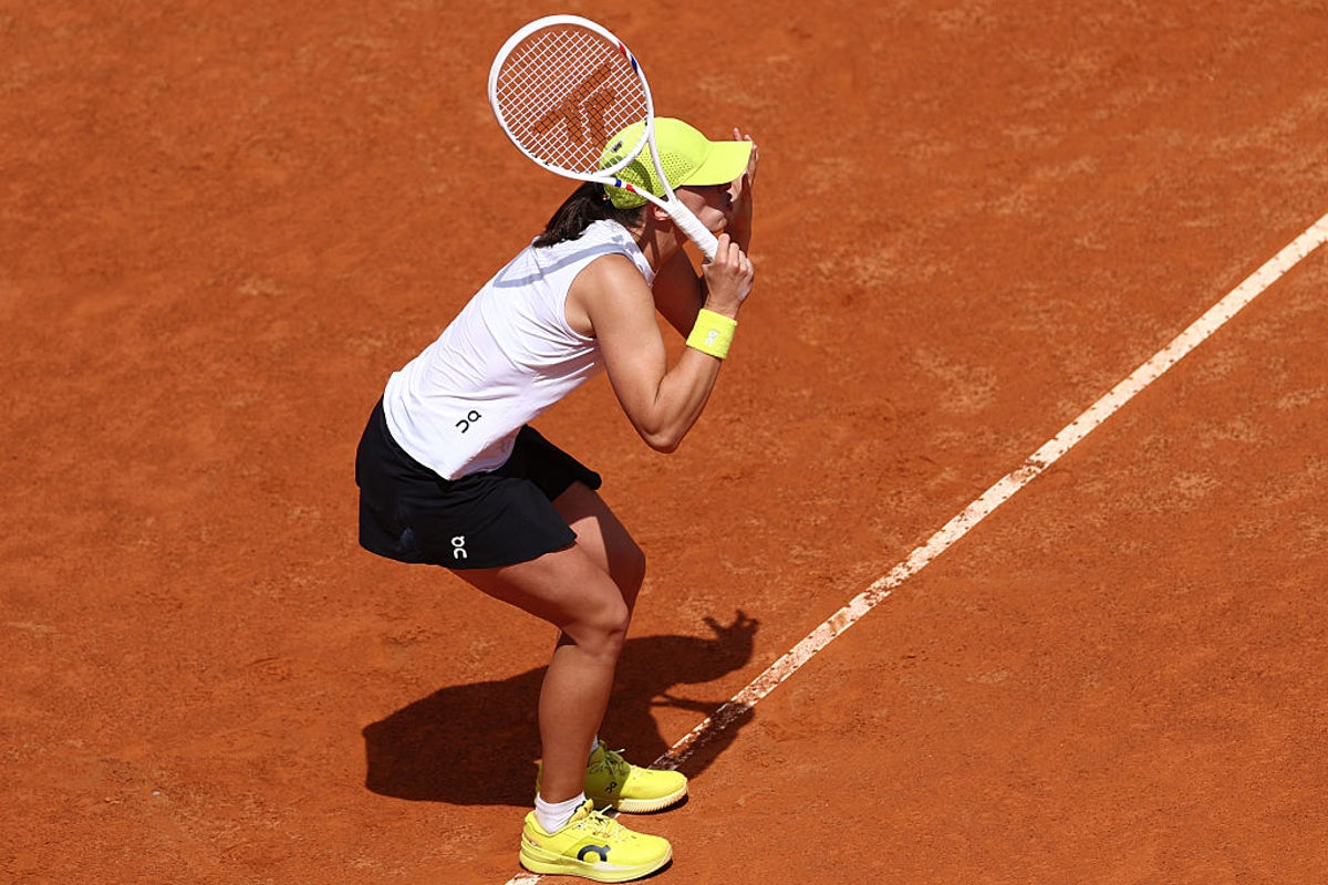 Iga Swiatek bombs out of Italian Open to drop down world rankings