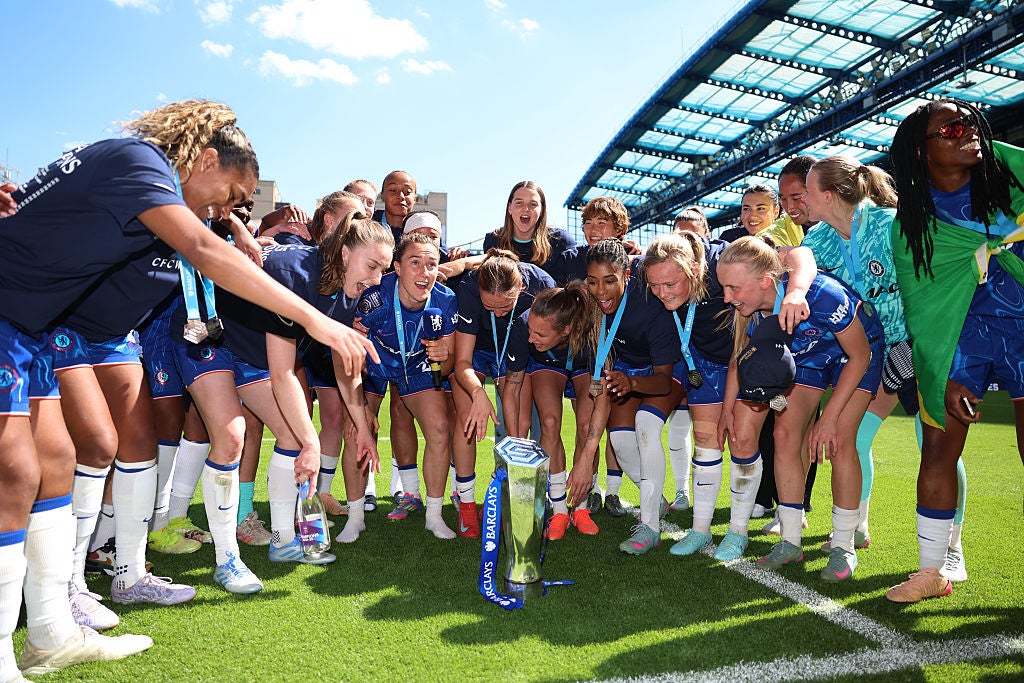 Chelsea are champions for a sixth year in a row