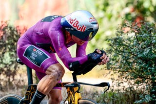 Wout van Aert in action