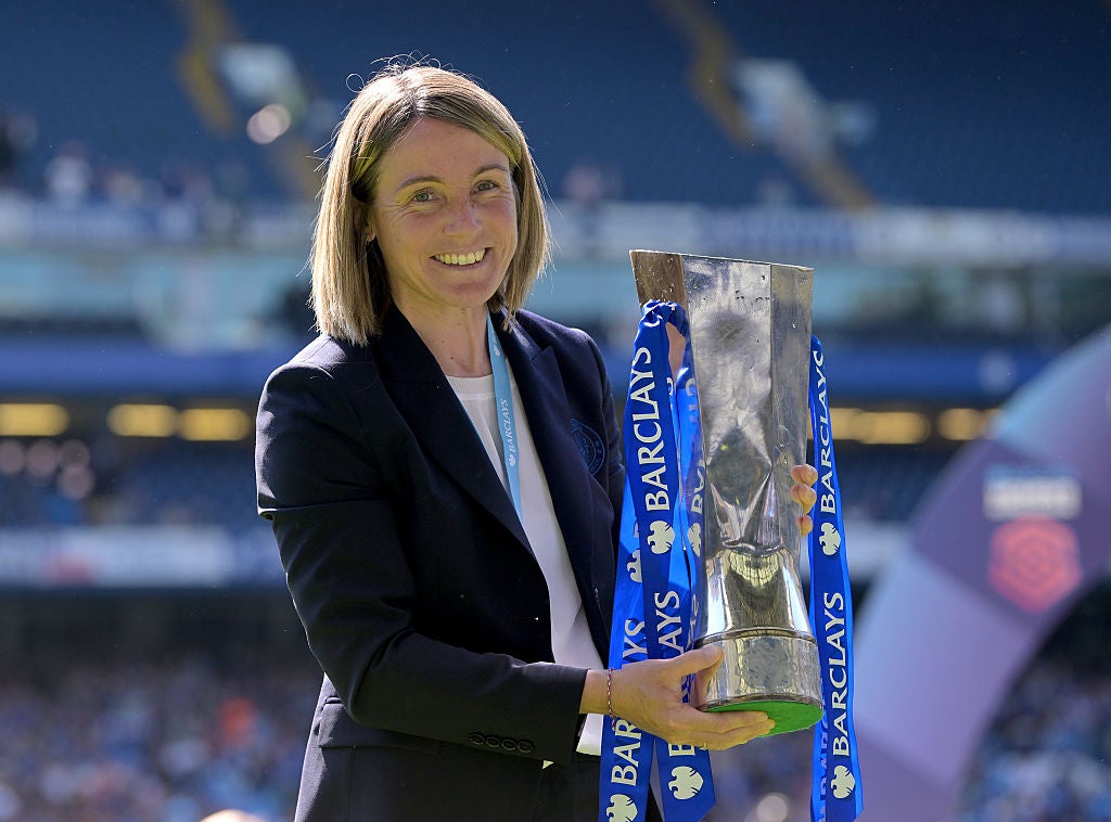 Bompastor led Chelsea to an unbeaten season in her first year in England