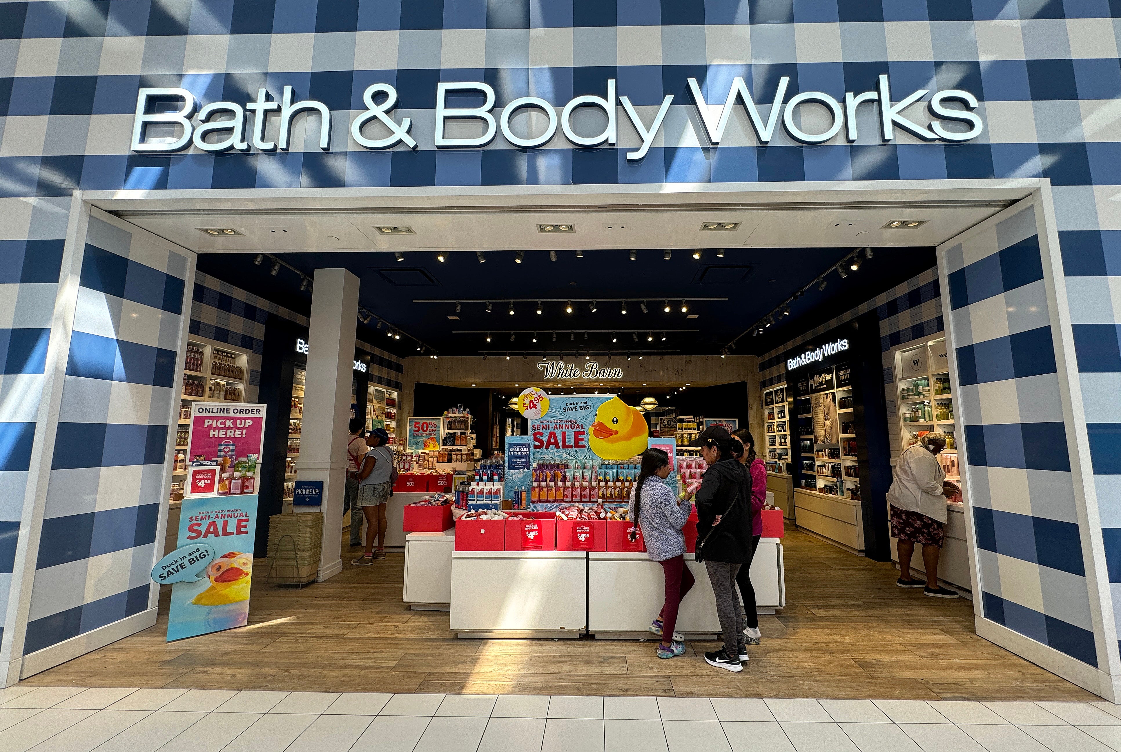 Twelve of the lotions containing formaldehyde-releasing preservatives were from Bath & Body Works