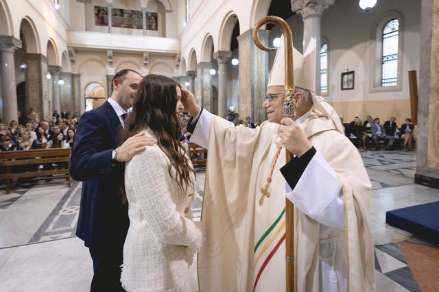 Vatican Pope Confirmants