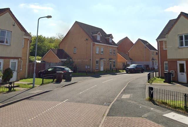 <p>The man was found dead in a house in Marbury Drive, West Midlands Fire Service said</p>