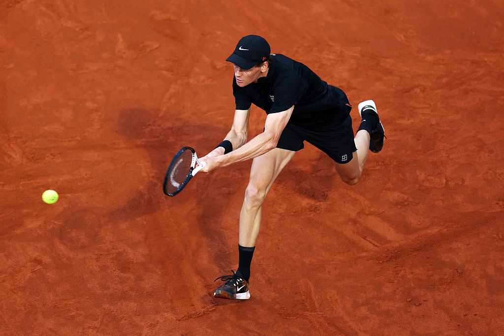 Jannik Sinner had not competed since winning the Australian Open in January