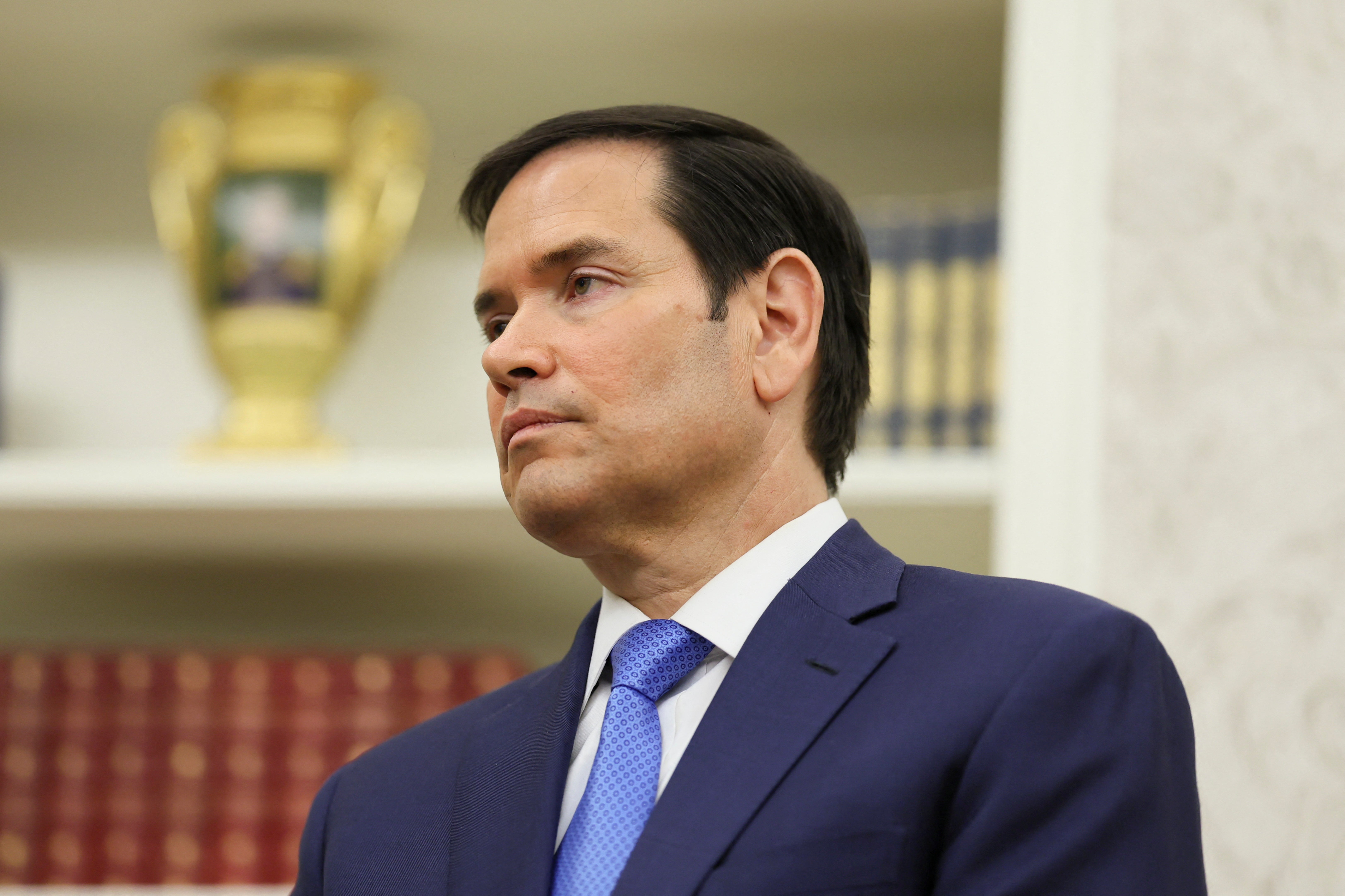 U.S. Secretary of the State Marco Rubio in the White House in Washington
