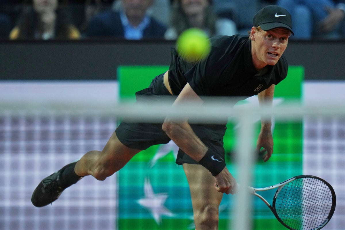 PHOTO COLLECTION: Italian Open Sinner's Return