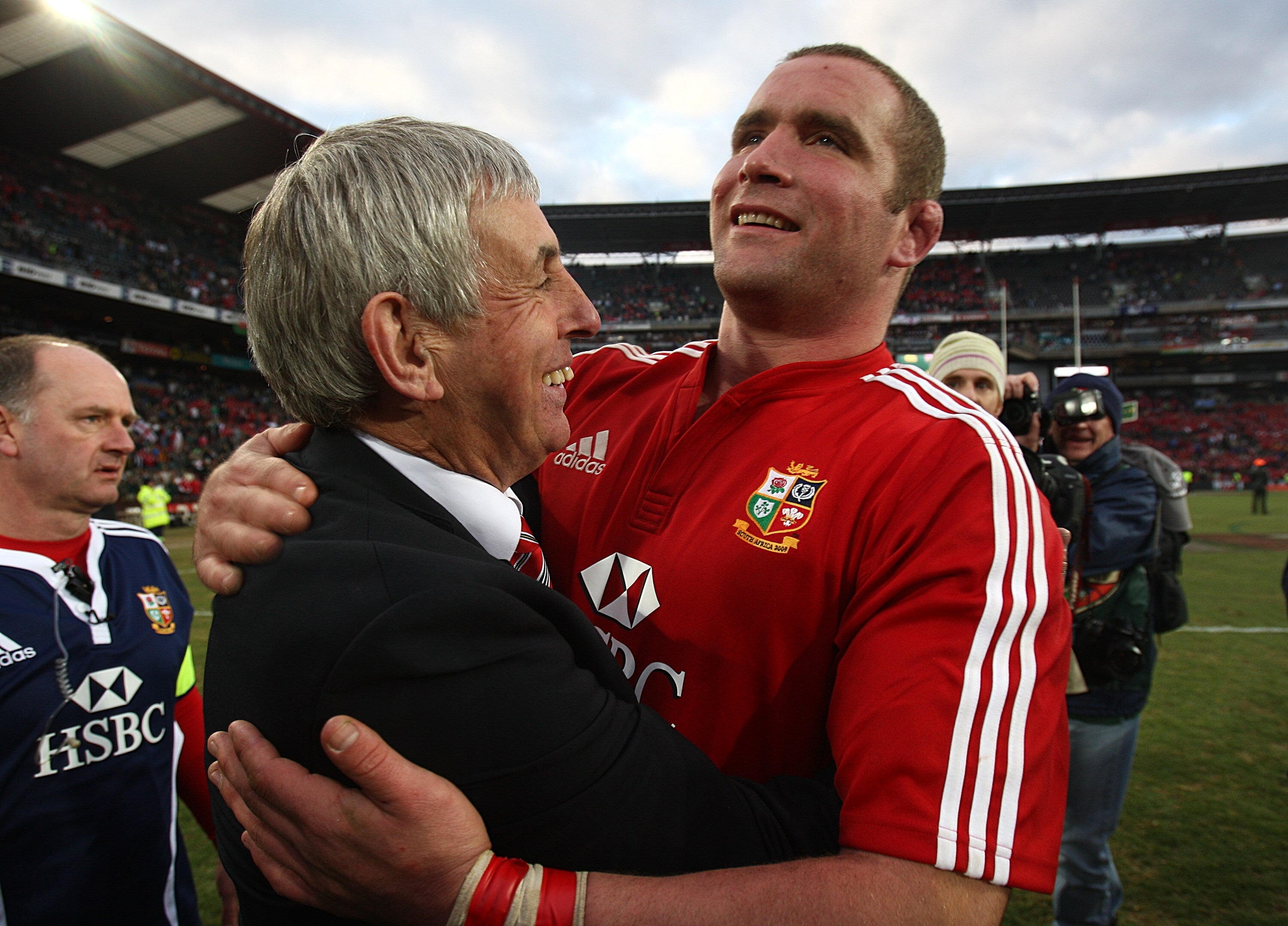Ian McGeechan (left) was head coach of the Lions on four tours