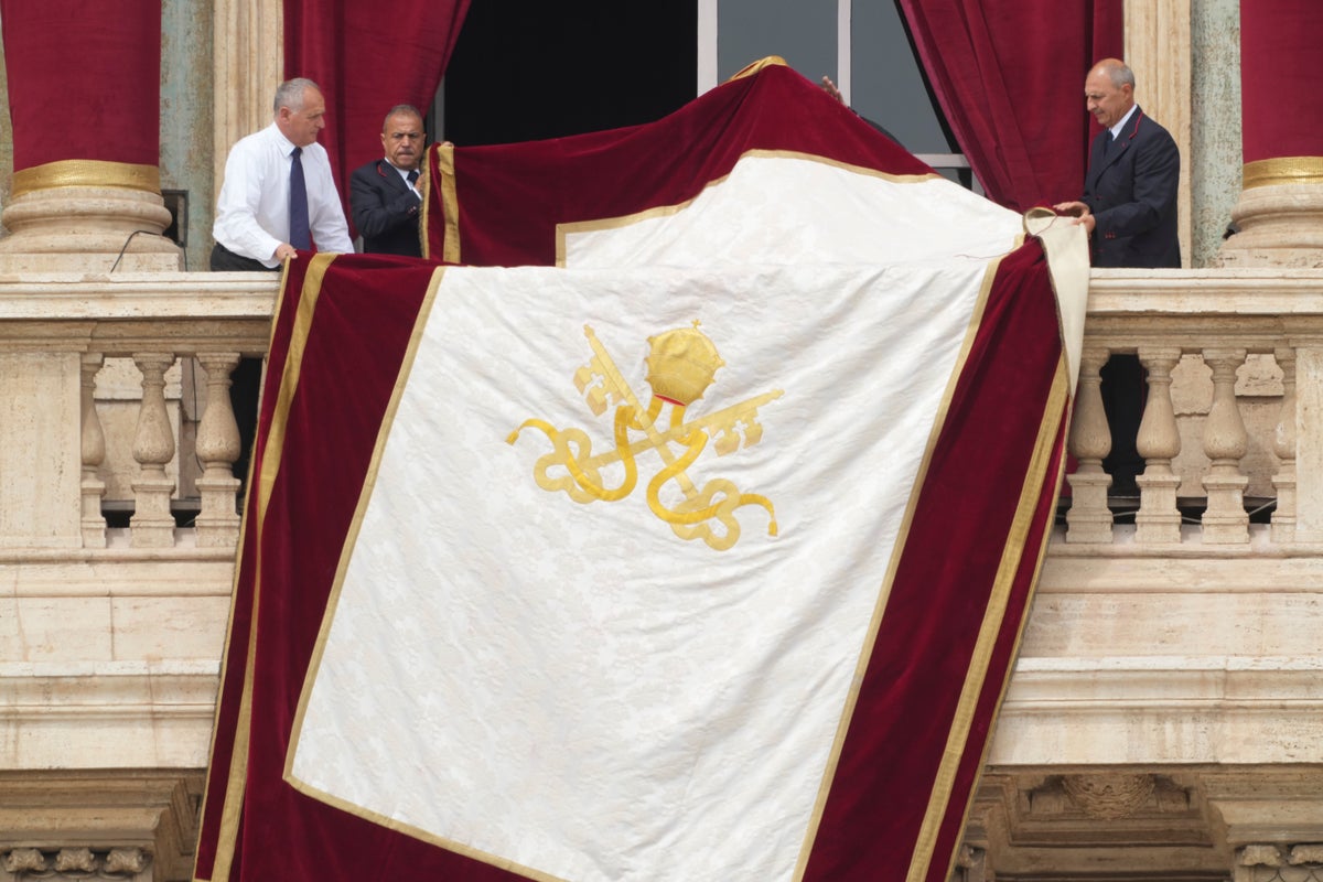 Pope Leo XIV celebrates Mass at tomb of St. Peter before greeting the masses for his noon blessing