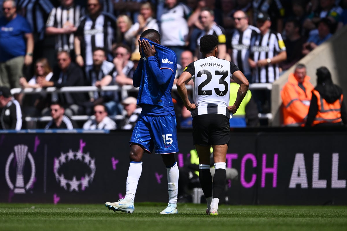 Nicolas Jackson banned for rest of season after sending off
