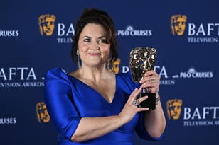 Gavin & Stacey’s Ruth Jones accepts Bafta in voice of Nessa Jenkins 