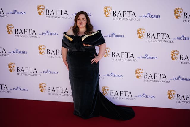 Jessica Gunning attending the 2025 Bafta Television Awards (Jordan Pettitt/PA)