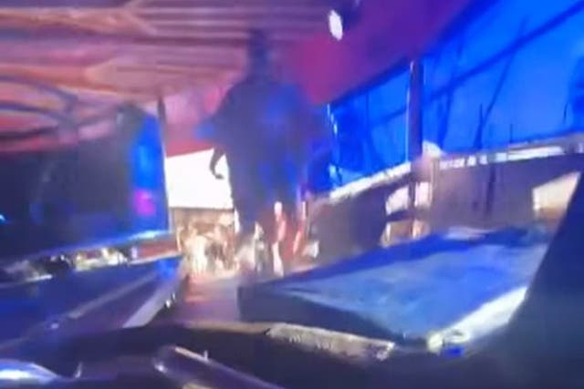 A car containing three children came off the fairground ride (Kevin McNulty)