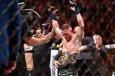 Jack Della Maddalena brings Belal Muhammad’s title reign to abrupt end at UFC 315