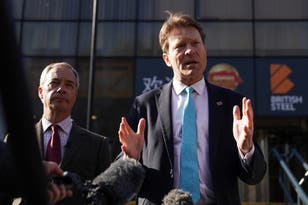 Tice suggests Farage changed his mind on claim West ‘provoked’ Russia