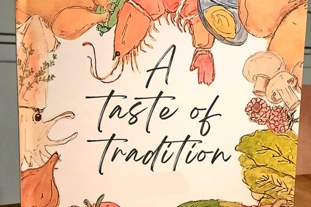 The front cover of Isabelle’s cookbook (Isabelle/PA)