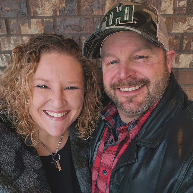 <p>Jeremy Koch (right) allegedly killed his wife Bailey (left) and their two sons before taking his own life </p>