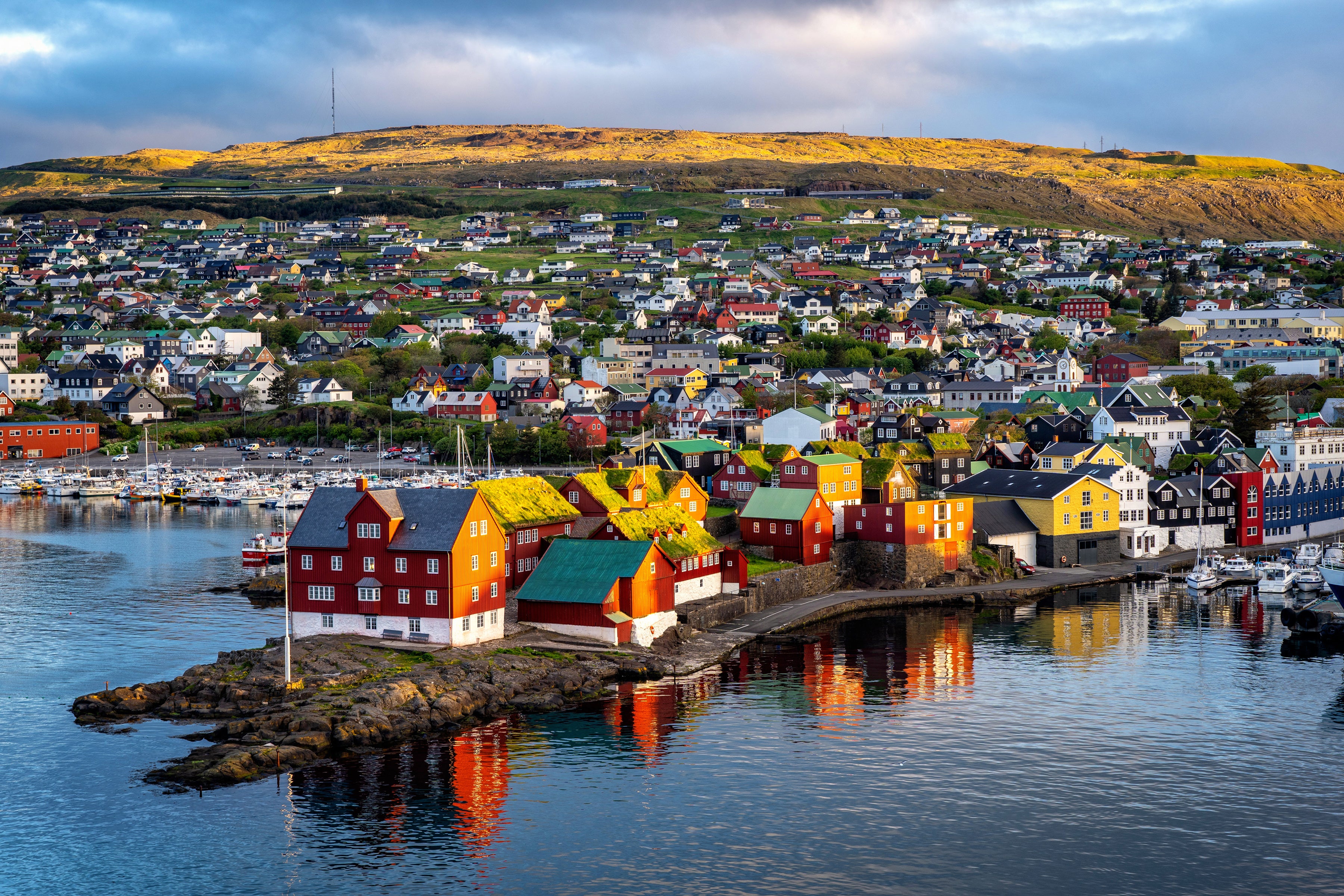 Tórshavn sits on Streymoy, the largest island