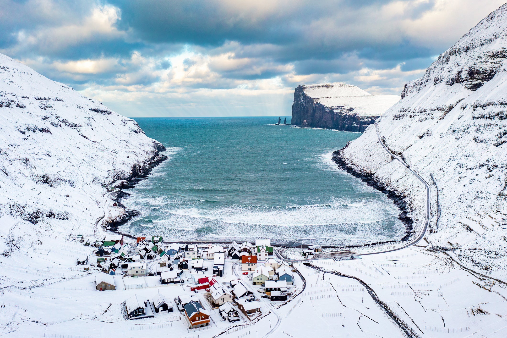 Surfing might surprise you in the Faroe Islands