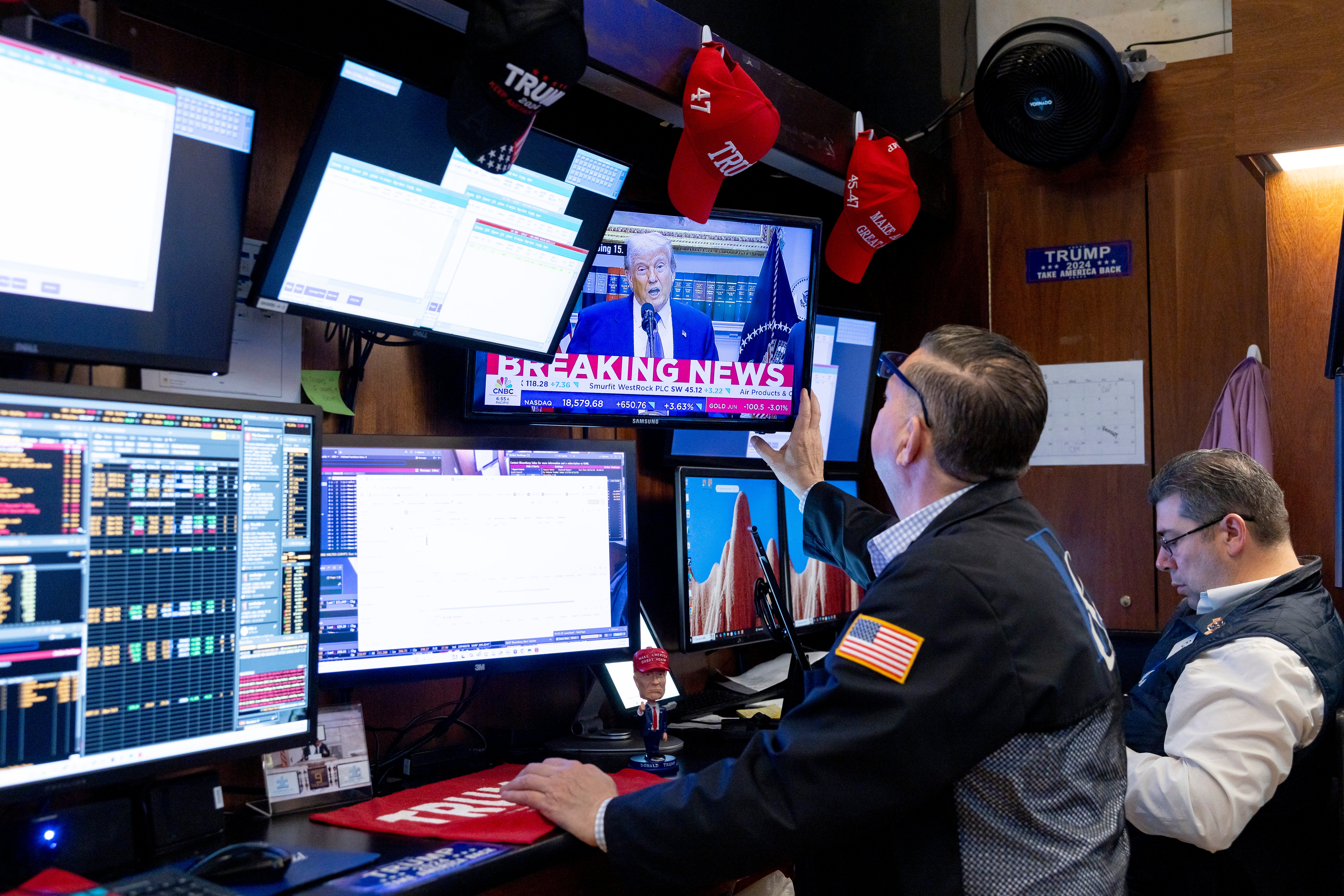 Global markets have been forced to deal with a chaotic Trump presidency