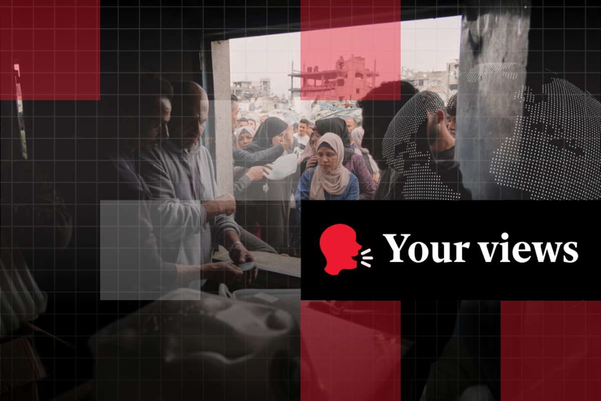 Voices: Independent readers join call to speak up on Gaza