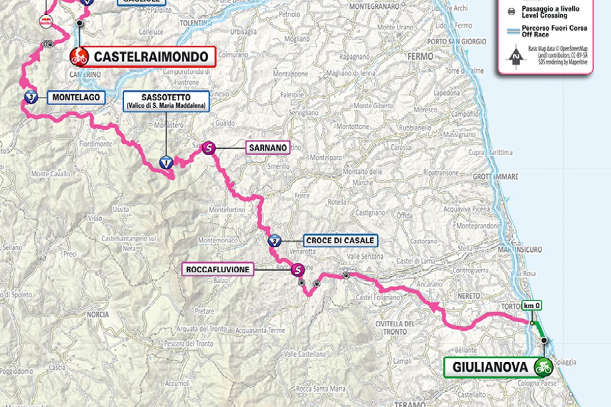 Giro d’Italia Stage 8 preview: Hilly day in Apennines offers chance for breakaway