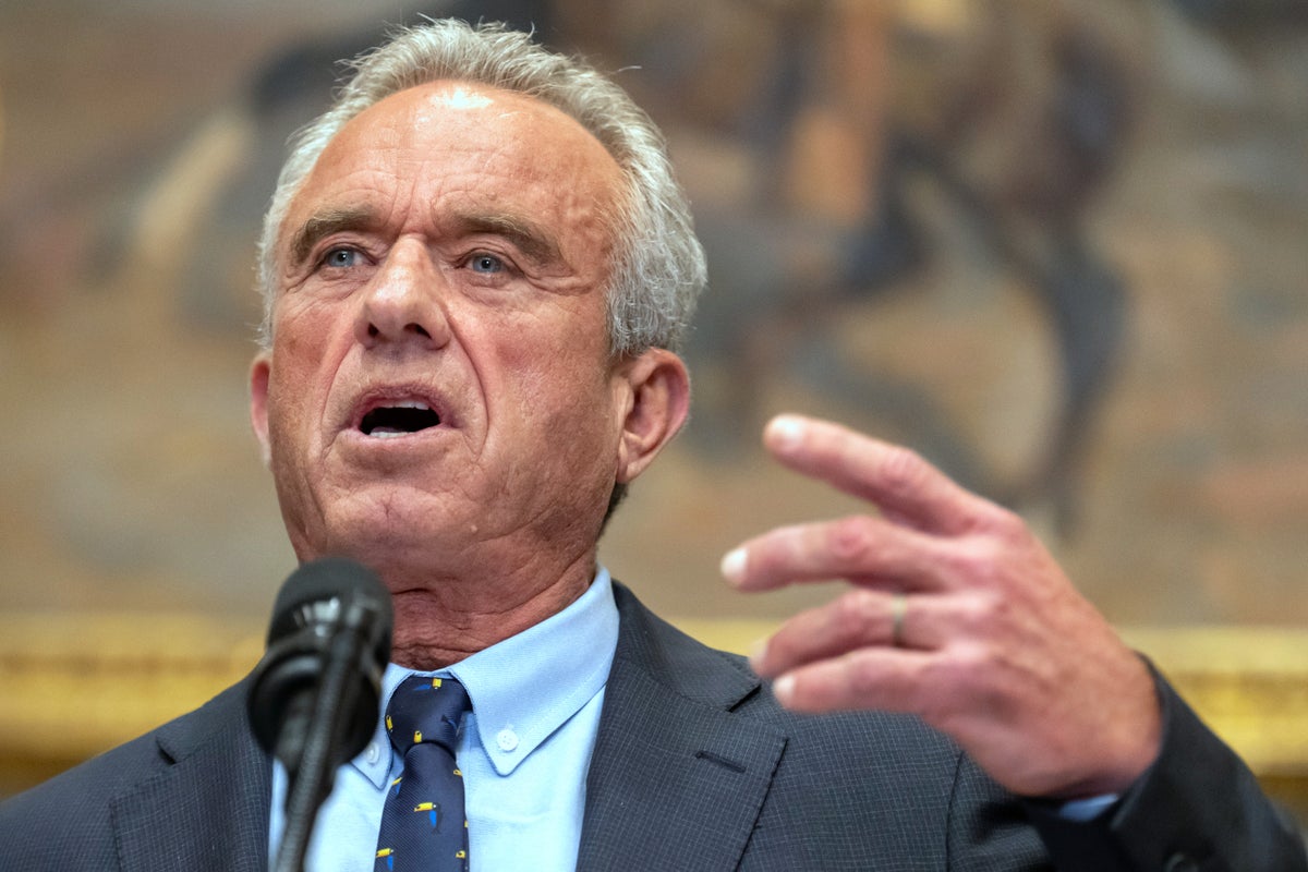 RFK Jr took his grandchildren for a dip in DC’s Rock Creek – despite warnings that high bacteria levels make it unsafe
