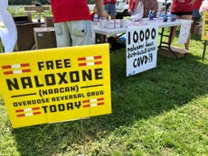 US overdose deaths fell 27% last year but remain above prepandemic levels