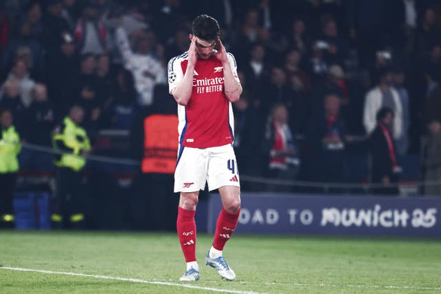 <p>Declan Rice missed the Liverpool match with a hip injury and is a doubt to face Newcastle</p>