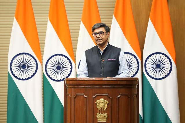 <p>Indian foreign secretary Vikram Misri</p>
