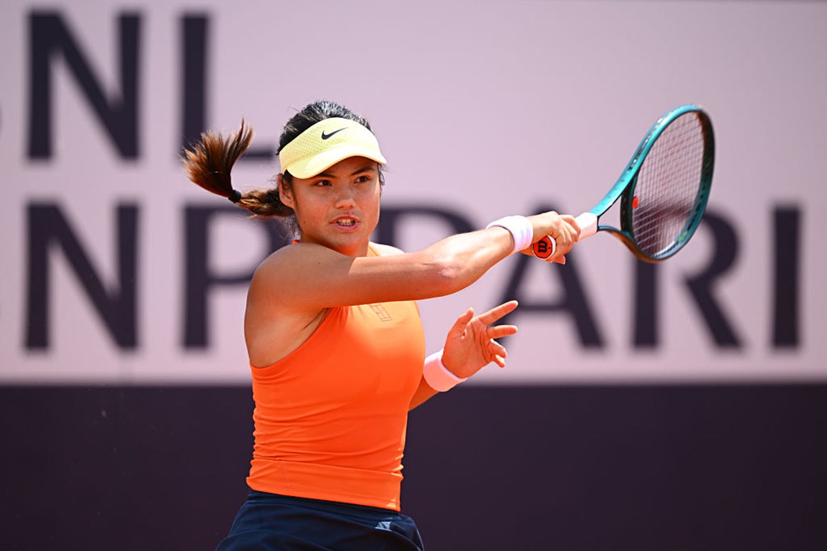 Emma Raducanu vs Coco Gauff LIVE: Italian Open latest score and updates from blockbuster last-16 match
