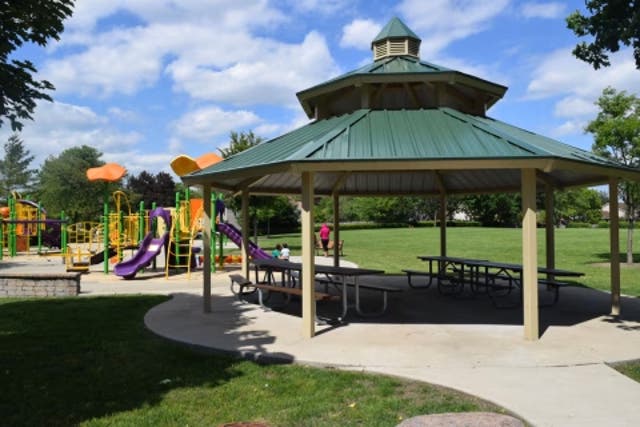 <p>The incident occurred around 3:30 pm in Pleasant Run/Four Acres Park, shown here, in the community of Wheeling</p>