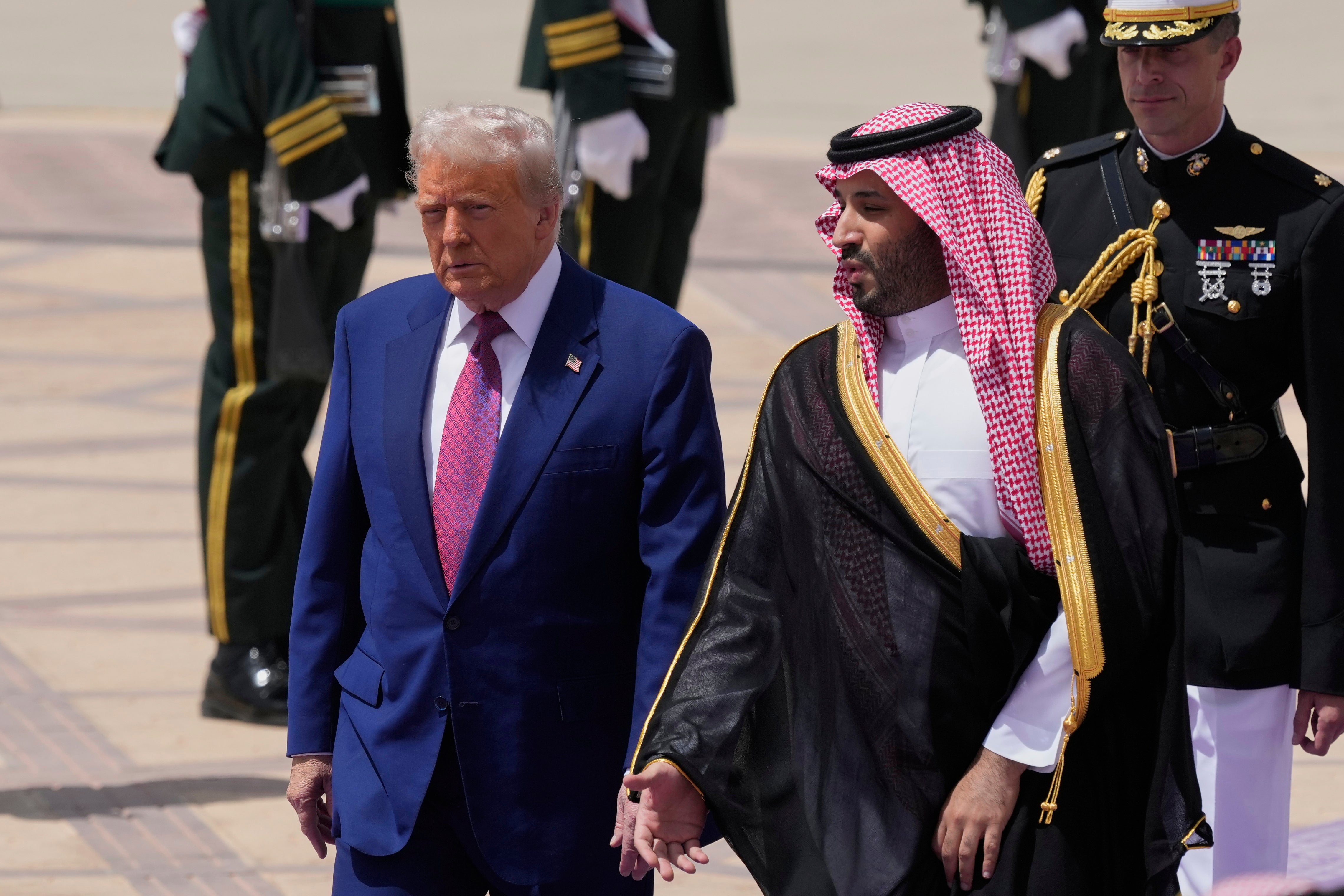 APTOPIX Trump Mideast