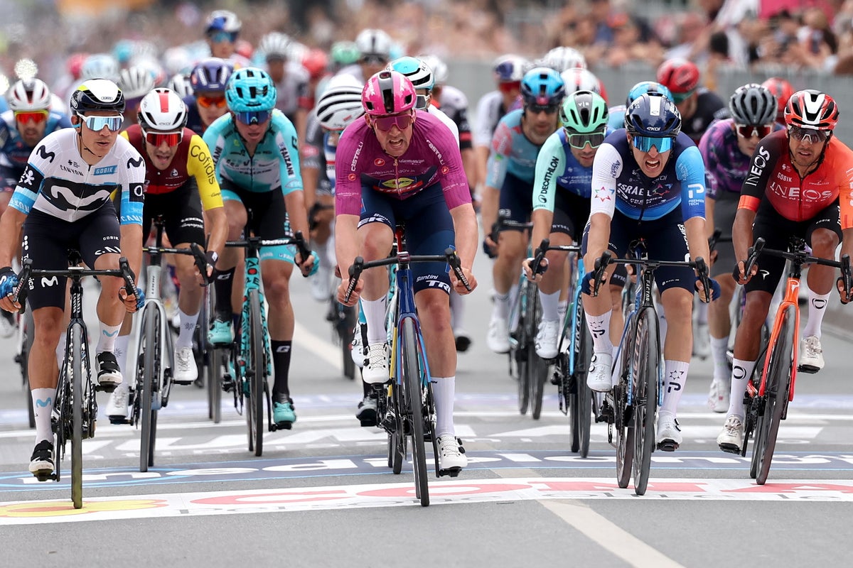 Giro d’Italia LIVE: Mads Pedersen eyes hat-trick of sprint victories on stage four