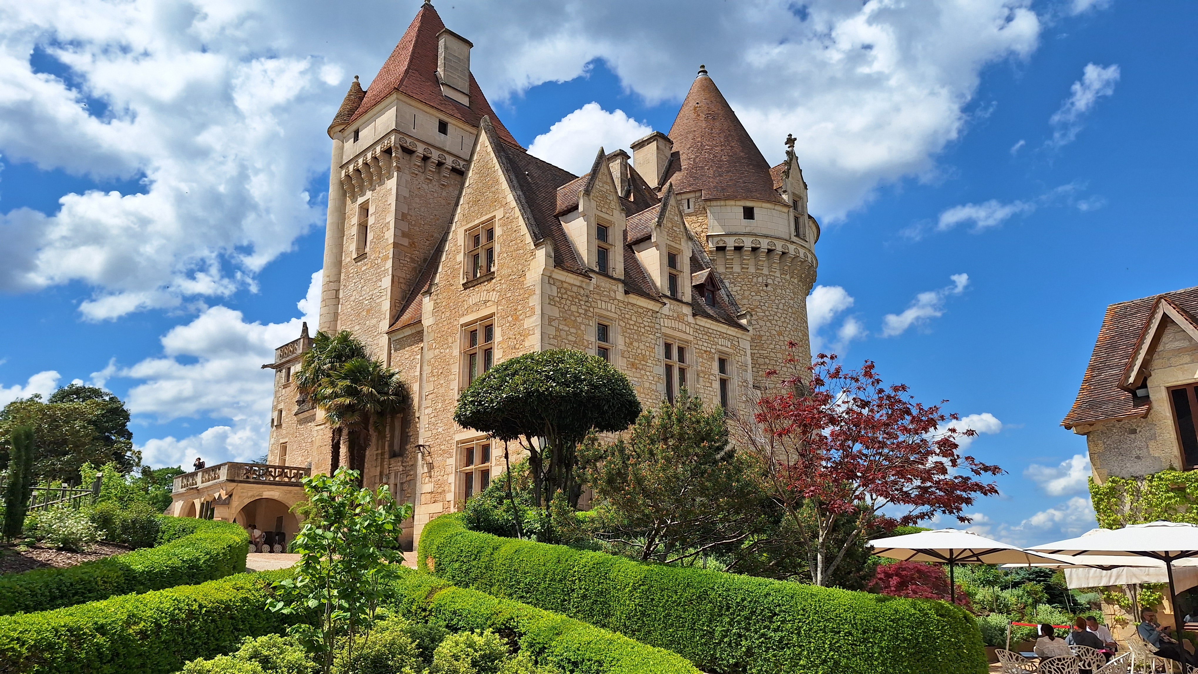 Château des Milandes is just one of thousands of chateaux in the Périgord region of France