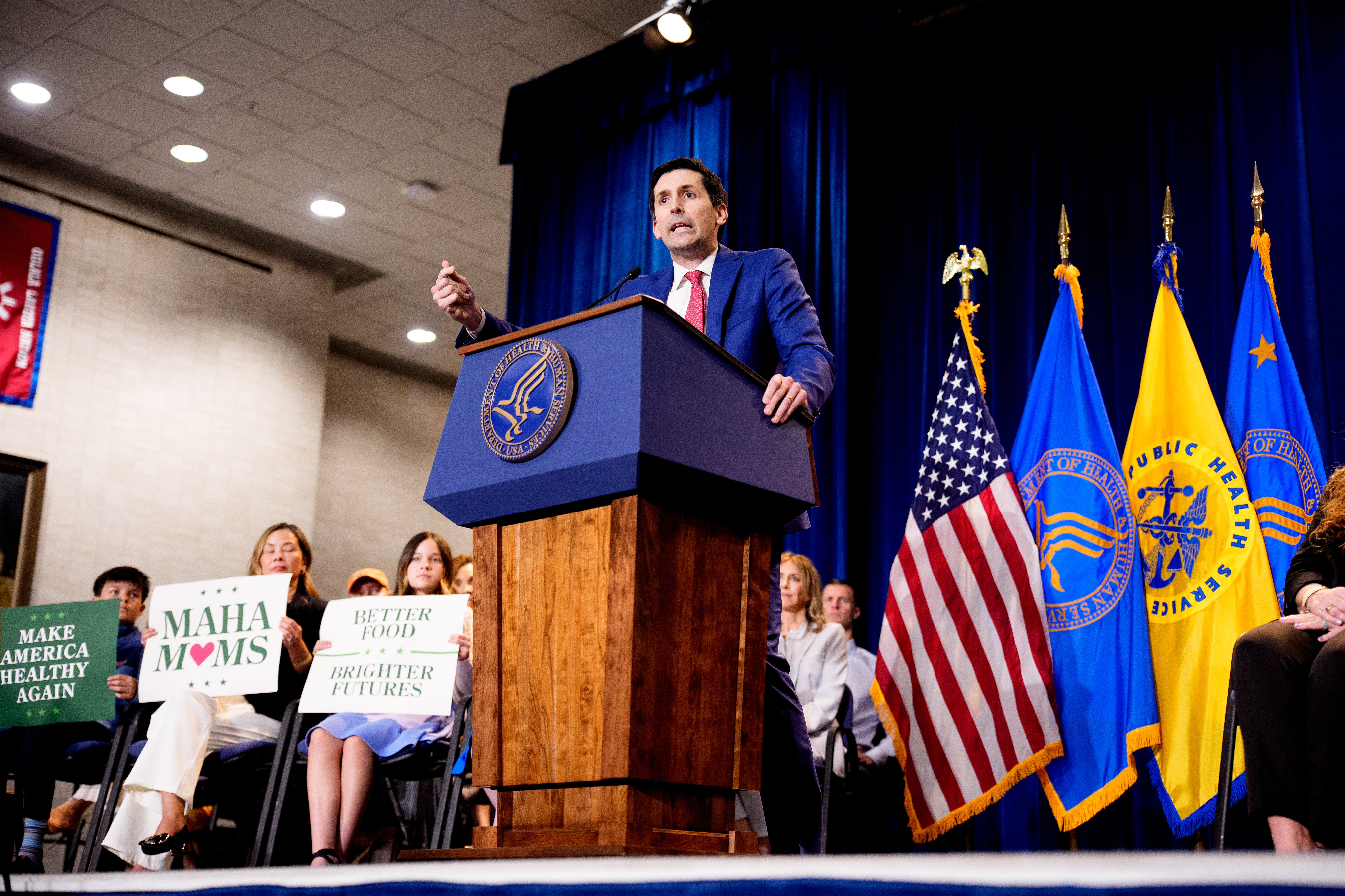 Calley Means, a special government employee for Health and Human Services, is at the center of a MAHA dispute. Means has accused a supplement company of leaking false information to Laura Loomer.