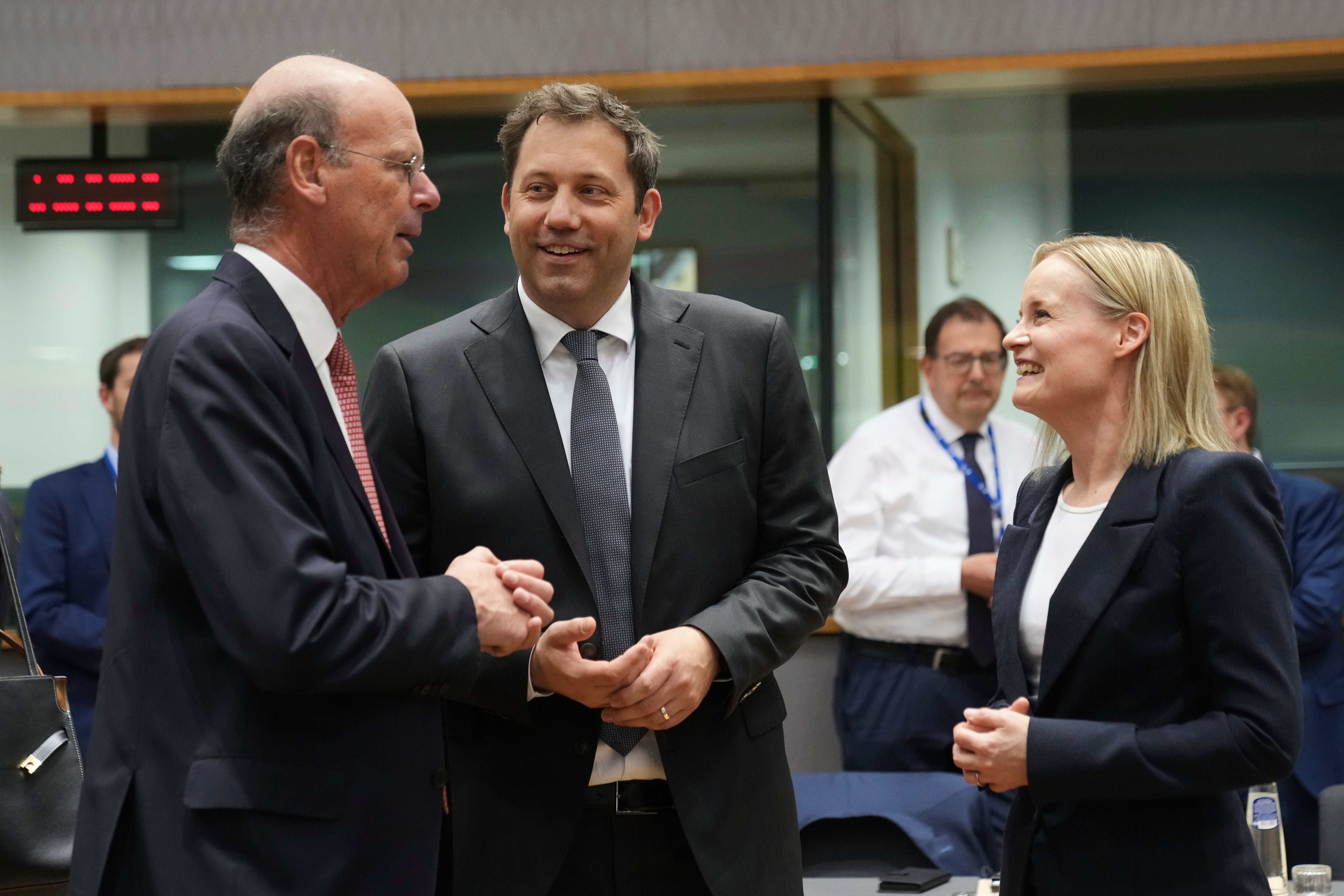 Belgium EU Finance Ministers