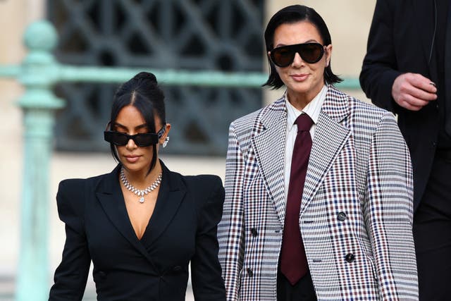 <p>Kris Jenner, 69 (right) looks closer in age to daughter Kim Kardashian (left) than her peers</p>