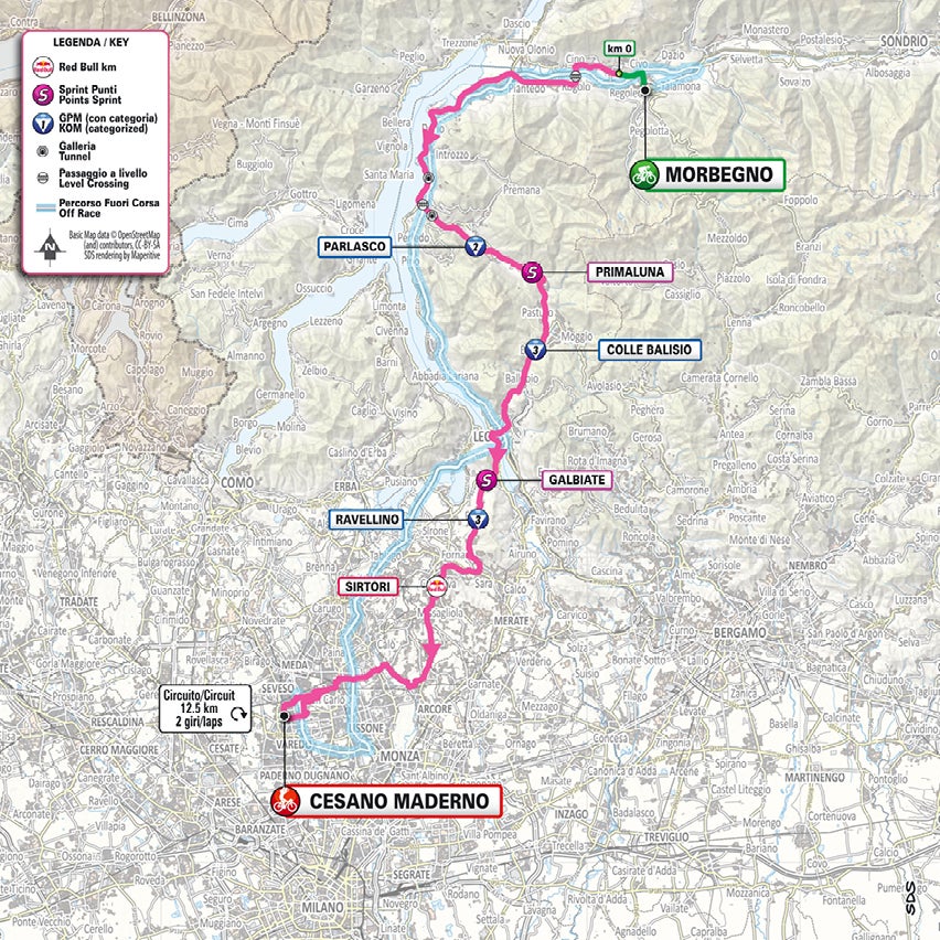 D'E Italia Giro - Stage Folder 18