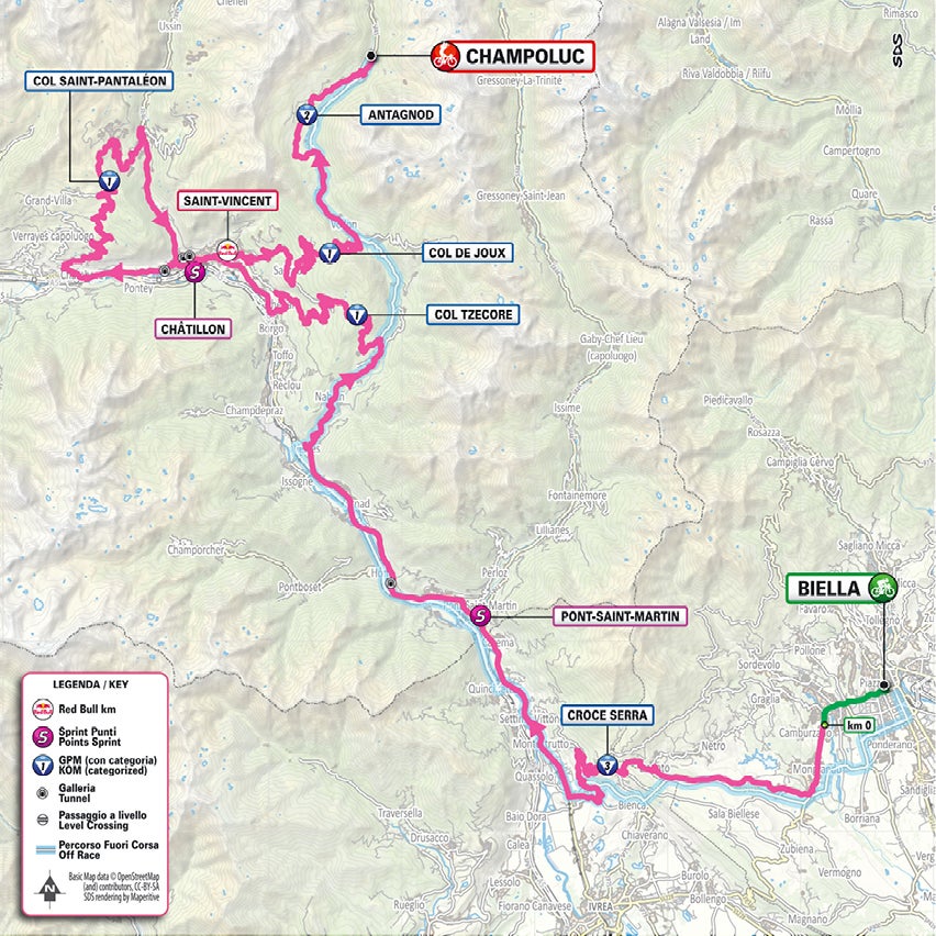 Tour of Italy - Stage Folder 19