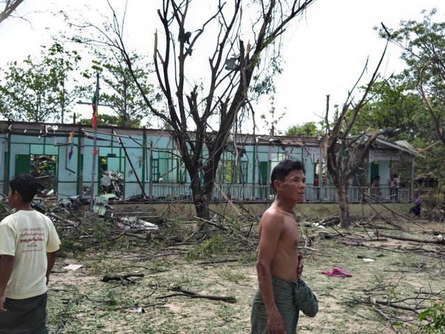 MYANMAR-CONFLICTO