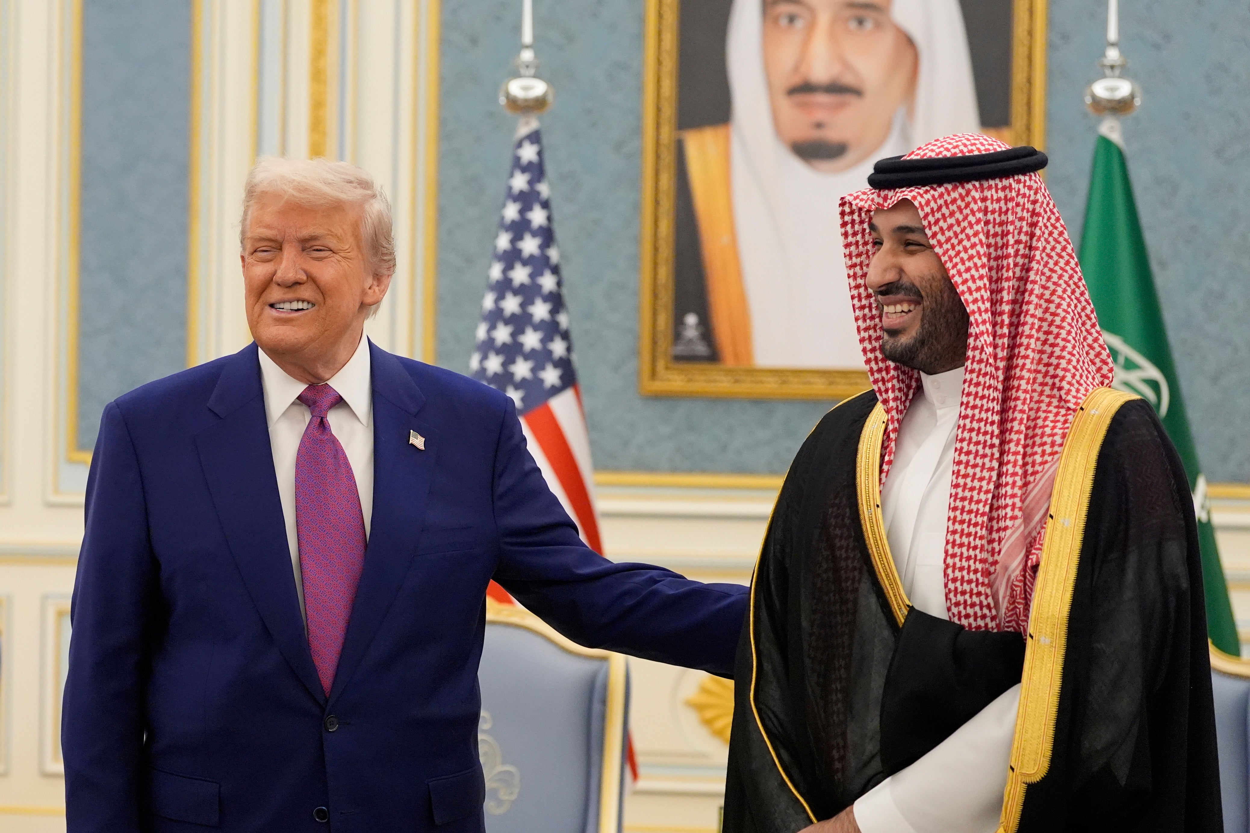TRUMP-ARABIA SAUDÍ-BIENVENIDA
