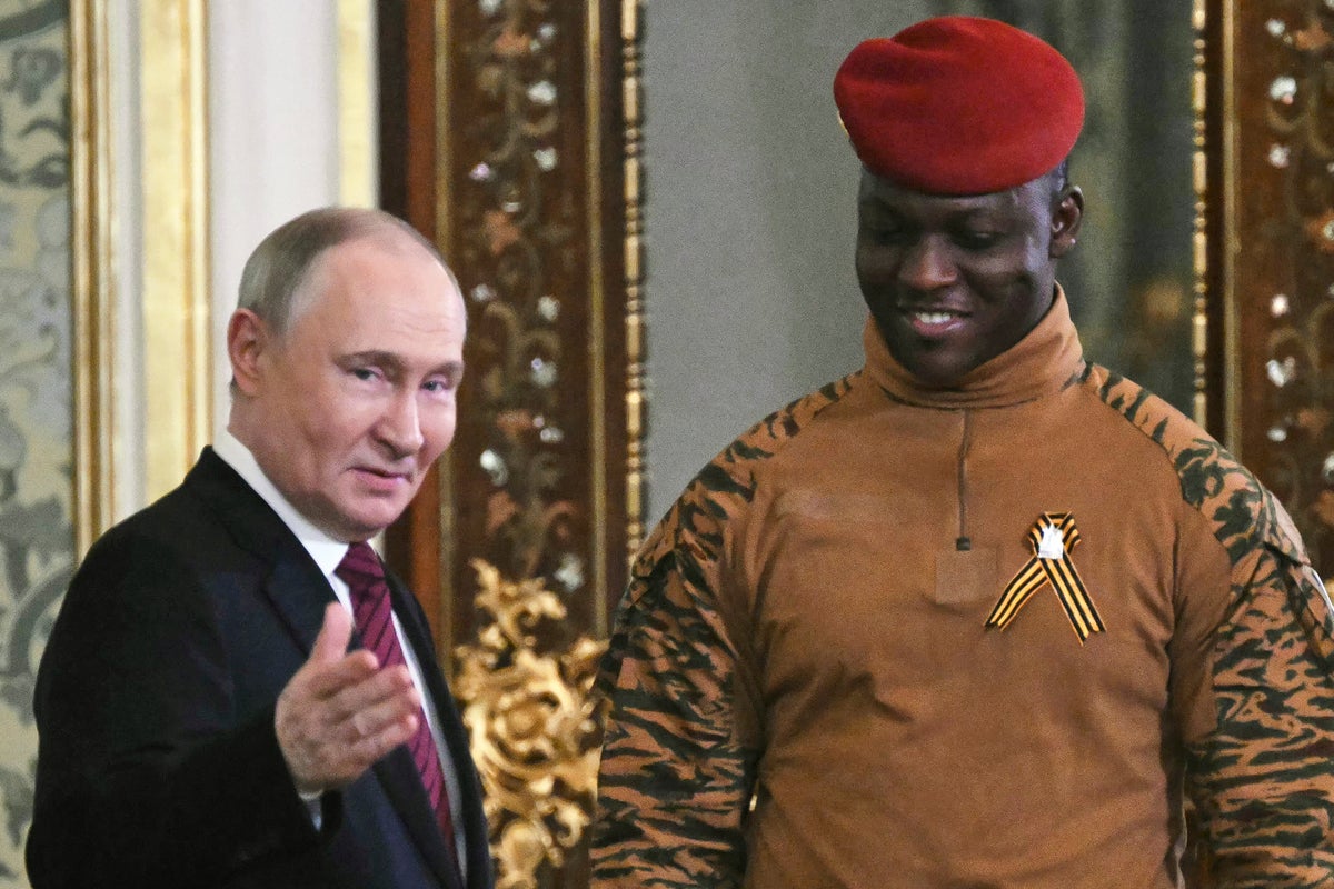 Africa's youngest leader, a friend of Russia, is celebrated by some and criticized by others