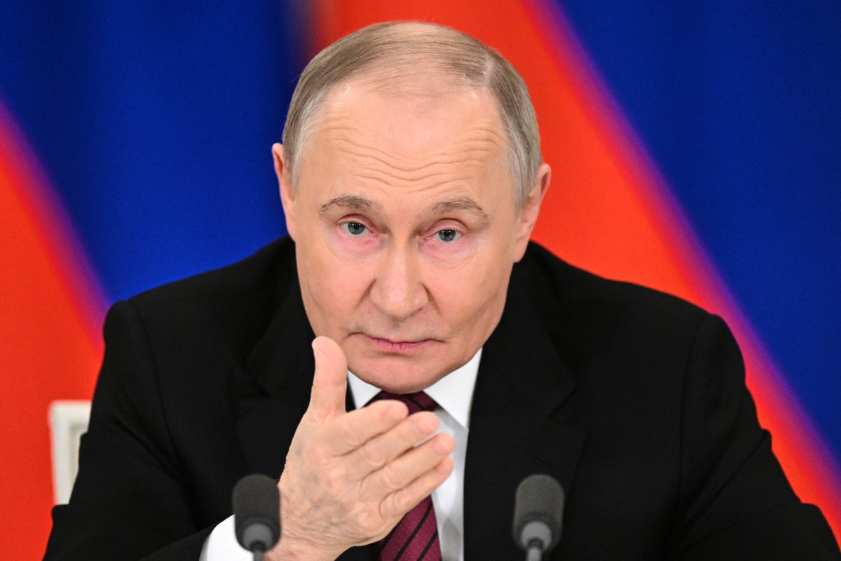 Putin blasts West’s ‘moron’ leaders for hitting Russia with sanctions
