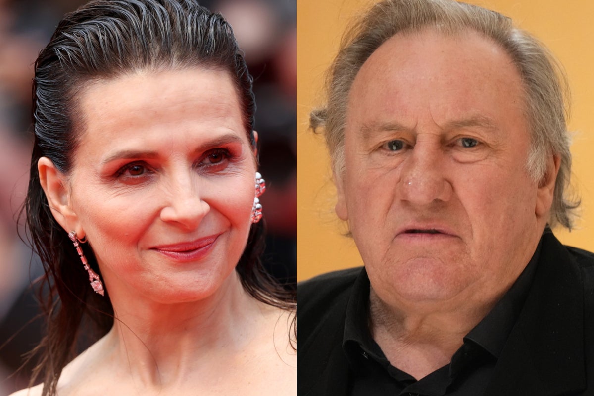 Juliette Binoche says Gerard Depardieu is ‘not a monster’ after guilty sexual assault verdict