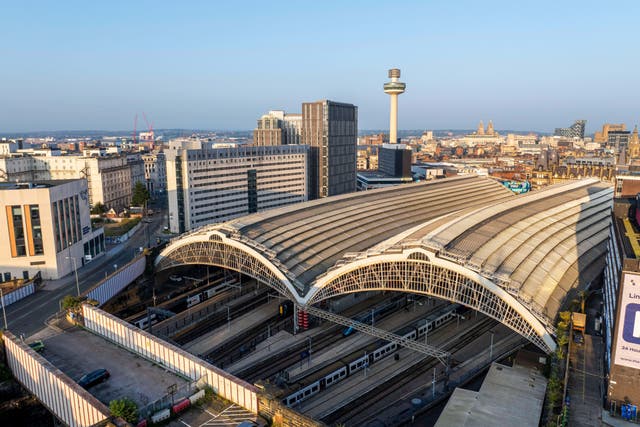 <p>A new railway line between Liverpool and Manchester that would ‘punch well above its weight’ has been proposed by regional leaders</p>