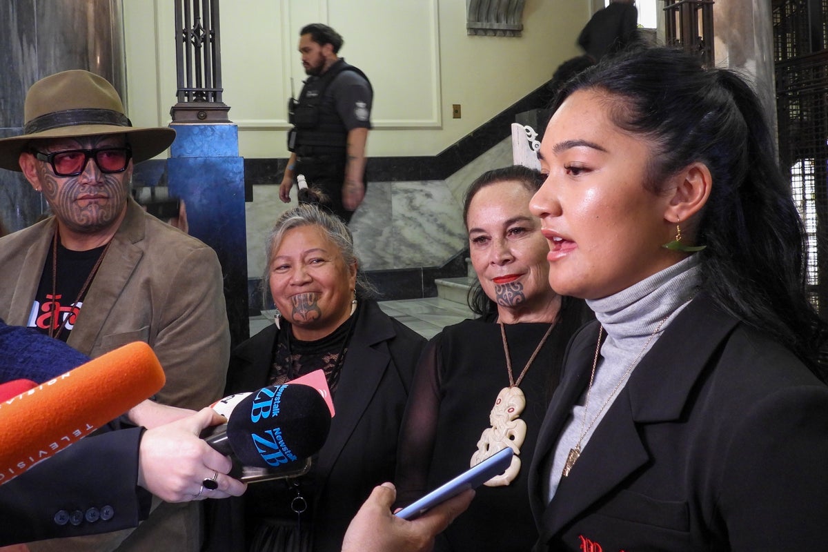 Māori lawmakers who performed a protest haka receive temporary bans from New Zealand's Parliament