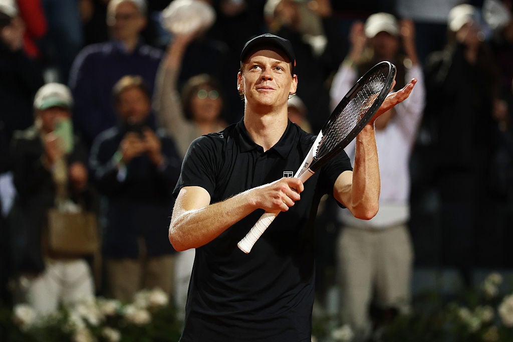 <p>Jannik Sinner met the new pope on his Italian Open off-day</p>