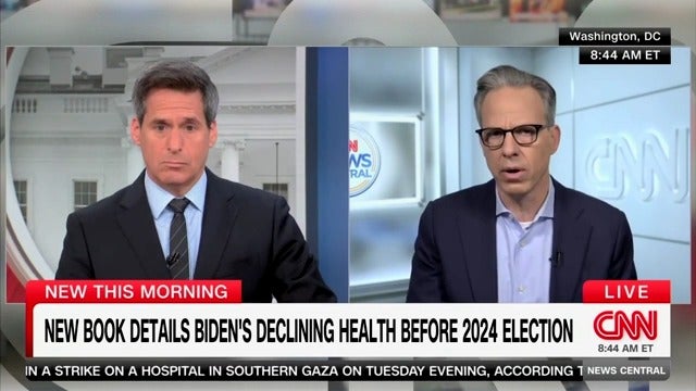 CNN anchor Jake Tapper conceded that conservative critics are ‘fair’ to claim that he didn’t cover Joe Biden’s decline ‘enough’ during the previous administration.