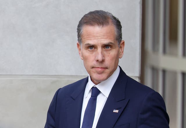 <p>President Biden pardoned Hunter Biden in December</p>